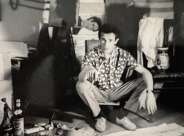 Ratko Šoc u ateljeu